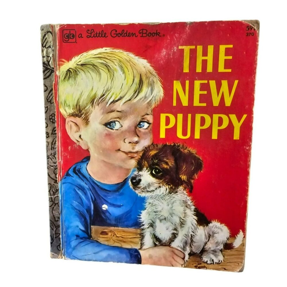 The New Puppy | Vintage Little Golden Book | Perfect for Teaching Children Respo